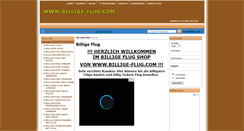 Desktop Screenshot of billige-flug.com
